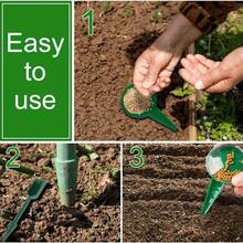 Set di 3/6 pezzi di mini semenzai: attrezzi da giardino portatili per una facile semina