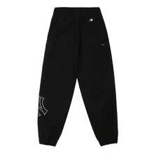 MLB Pantaloni sport largi cu logo mare, de bază, confortabili pentru călătorii în aer liber, casual, de zi cu zi - Negru - Vizualizare 2