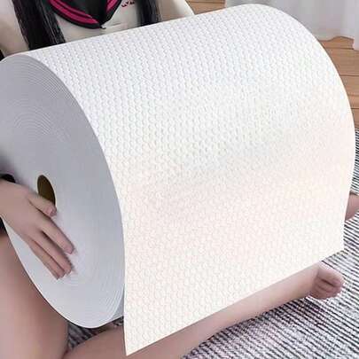 200/100/50张一次性厨房清洁布，可重复使用厨房毛巾 - 耐用、不粘、易清洁，满足所有家庭需求，易撕，干湿两用。