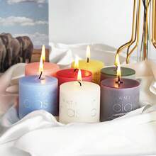 8 colores 5*5CM 5*7CM Velas perfumadas vibrantes | Fragancia premium de larga duración y sin humo | Perfectas para fiestas, eventos y decoración del hogar (cada tono = aroma único)