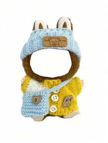 1 set de vêtements (sans poupée) adapté aux vêtements/accessoires de poupée de 17 cm, pour poupée LABUBU, poupée, vêtements de poupée