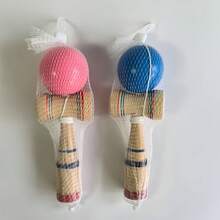 Kendama Ball, große Größe Jugend Outdoor Multifunktions Geschicklichkeitsball, Fechtball, Wurf- und Fangball, Hand-Auge-Koordination und Gleichgewichtstraining Ball, geeignet für Sport und Fitness, Weihnachtsgeschenk