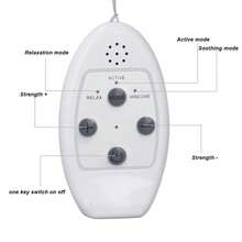 Dispositivo portátil para dormir con microcorriente, alivio de la ansiedad, regulación del estado de ánimo, recargable por USB, dispositivo ajustable para ayudar a dormir. - Plateado - Ver 5