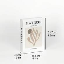 1/3件套仿真书，设计师奢华现代装饰仿真书，适用于家居书架装饰、客厅时尚装饰、玄关咖啡桌叠放书籍装饰，适合多种场景（房间装饰、家居装饰、卧室装饰、客厅装饰、办公室装饰、浴室装饰、桌面装饰） - 彩色 - 查看 8