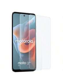 3件組組合，2片螢幕保護貼，1個手機殼，適用於 Moto G52/E32/E22i/Edge 30 Neo/Moto G82/Moto G10/G45/Moto E6s/E30/G20/E30/E14/G24 POWER/G30/E40/G31/G24/E7 POWER/G41/G04/G35/G04s/Edge 30/Moto G34/G84/G54/G14/G55/E22/E13/G50 高畫質螢幕保護貼/同款手機殼手機膜玻璃膜 生日禮物 - 無色 - 查看 3