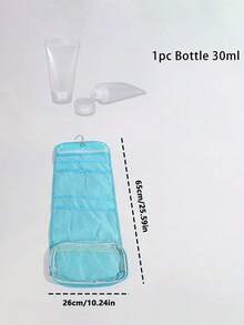 1 Stück tragbare Kosmetiktasche Reise Aufbewahrung Badezimmer Toilettenartikel wasserdichte Waschbeutel Reiseessentials für Urlaub Tasche für Schule Make-up Tasche Kreuzfahrt Essentials Kulturbeutel für Frauen Waschbeutel für Reisen für Badezimmer Großer Stauraum für Männer für Frauen - Verschiedenfarbig - Übersicht 7