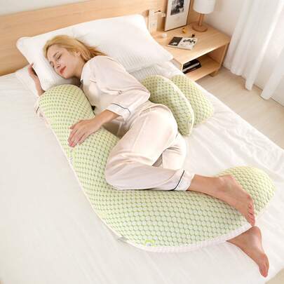 Pregnancy Pillow,Support Nursing Pillow For Pregnant Maternity & Body Extended Pregnancy Pillow Fok Sleeping, Adjustable&Detachable Support Maternity Pillow For Sleeping Support For Back, Hips, Legs, Soft Maternity Pillow For Pregnant Women
