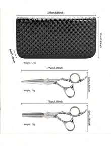 6英寸专业理发剪刀套装，包含直剪、打薄剪、美发剪刀、理发工具、梳齿梳、理发配件、吹风机、头发、理发师、美发工具、美发产品、美发配件、边缘梳、卷发产品、美发设备、配件、理发剪刀、圣诞节、理发店、理发配件、美发配件、美发、吹风机、梳子、理发师、理发配件、美发设备、发型、美发、理发师、理发配件、理发店、美发设备 - 彩色 - 查看 8