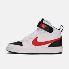 Nike Giày thể thao cổ trung bình COURT BOROUGH MID 2 (GS) dành cho thanh thiếu niên CD7782-110 - trắng - Xem 1
