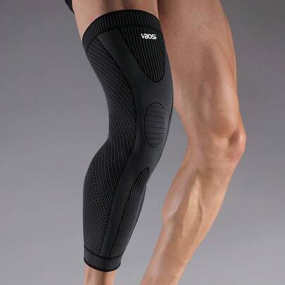 VBOSI 1pc Unisex Compression Breathable Elastic Knee Sleeve, Suitable For Running, Basketball, Gym Workouts, Can Be Used As Sports Knee Pad Or Fitness Knee Pad