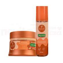 Haskell Cosmeticos Kit Haskell Original Doce de Leite Viçosa Máscara Capilar + Perfume - Marrom - Visão 2