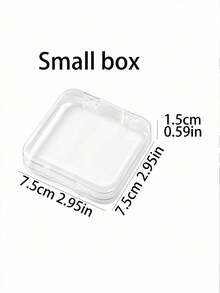 1pc Transparent Acrylic Crystal Bracelet/Necklace/Jewelry Display Box, Jewelry Storage Box, Anti-Oxidation Thickened Bracelet Box - Multicolor - View 13