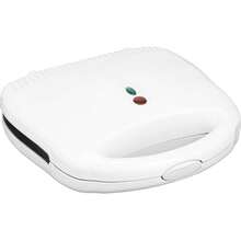 PROCTOR SILEX Sandwich Maker For 2 Loaves, Non-Stick Plates, White, Compact, Easy To Use - US A Type Plug(110-127V) - View 4