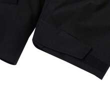 Parka con capucha desmontable y letras grandes, 90% plumón, uso casual diario para hombres y mujeres - Negro - Ver 8