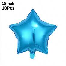 18" ,10" Star Balloons Foil Balloons Mylar Balloon For Birthdays Christmas, Halloween, New Year's Day,Baby Shower, Gender Reveal, Wedding, Magical Prom, Engagement Party Decoration