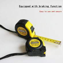 [Best Seller] 1pc Retractable Tape Measure 1M/3ft, 3M/10ft, 5M/16ft Dual Metric/Imperial Scale - Protective Leather Case, Durable & Easy To Read, Steel Blade, Lead-Free, Comfortable Grip, Suitable For Home, Workshop And DIY