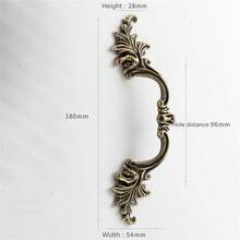 1 Pc European Style Zinc Alloy Retro Bronze Ancient Silver Handle Furniture Cabinet Door Handles Cupboard Wardrobe Door Pulls Drawer Knobs Wine Cabinet Handle Furniture Hardware