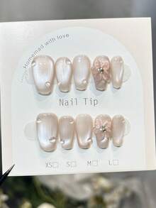 10 chiếc móng tay thủ công, móng tay quan tài, móng tay bấm, móng tay ngắn vừa, móng tay màu sâm panh thanh lịch, họa tiết hình giọt nước vẽ tay, hoa anh đào chạm nổi 3D, khảm ngọc trai, đầu móng tay cao cấp tôn dáng, móng tay thủ công sang trọng, thanh lịch, hiện đại, - Rượu sâm banh - Xem 3