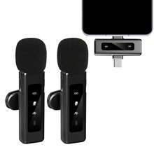 适用于 、安卓、PC、笔记本电脑的无线领夹式麦克风 - 专业双夹式麦克风，配备 USB-C/USB 接口，适用于视频录制、安卓设备、Vlog，小巧轻便，兼容 PC、iOS、安卓系统，可用于 Vlog 和直播。 - YJH-DX16 - 查看 14