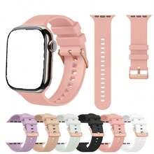 Adjustable Apple Watch Women's Watchband,Suitable For Apple Watch 38/40/41/42mm Wristband, And Series SE/10/9/8/7/6/5/4/3/2 Watchband,Multiple Color Options, Perfect For Women's Wrist Accessories,Stylish Comfortable Watchband.