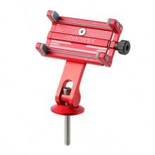 1 szt. 360° obrotowy uchwyt na telefon do roweru/motocykla/skutera, antypoślizgowy uchwyt na kierownicę do telefonu do nawigacji