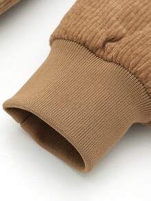 Jaqueta com Gola Elevada, Forrada Termicamente e Reforçada, Outono/Inverno