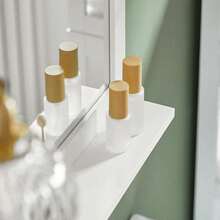 SoBuy Bathroom Mirror FRG129-SG - 白色 - 查看 5