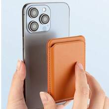 Billetera magnética, compatible con la billetera MagSafe, con soporte para 4 tarjetas, para las series 12/13/14/15/16