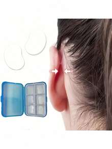 12sets Of Corrective Ear Braces To Improve The Shape Of Small Ears, Waterproof Ear Stickers, A Must-Have In Summer, Easy To Carry And Simple To Use.