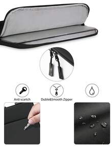 SENLASI 13-16 Inch Laptop Case Sleeve Compatible With MacBook Air 13 15 M1 M2 2012-2023/MacBook Pro 13 14 15 16 2010-2022/14-15.6 HP Chromebook Surface Notebook Shockproof Water-Resistant Bag With Accessory Pouch