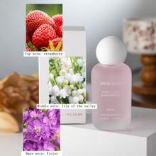Angel Elves Perfume Fresh And Natural Lasting Freshness Spray Charming First Love Strawberry Ladies Date Eau De Toilette - 紅色 - 查看 4