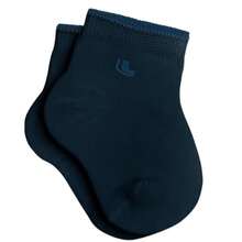 LUPO Kit 03 Pairs Of Baby Socks Mid-Calf Lupo Baby Toddler Boy And Girl RN 02165-089 - Màu xanh hải quân - Xem 2