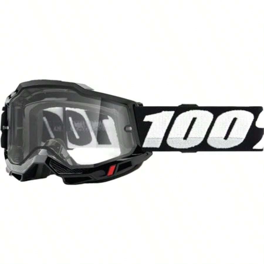 Ml ACCURI 2 ENDURO Mountain Bike And Motocross Racing Protective Goggles Black Clear Lens 10101 - BlackClearLens - Xem 1