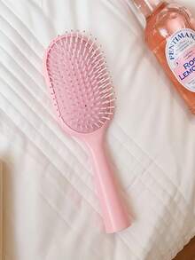 1 把马卡龙色便携式立式防静电梳，可爱又吸睛，适合学生宿舍使用。带有气垫按摩功能，可使长发柔顺蓬松。男女长发人士的理想之选，旅行必备。梳子、解结梳、球形梳、迷你梳子套装、木梳、发梳、美发工具、发型、美发、发梳、梳子套装、梳子、卷发梳、解结梳、女士发梳、理发配件、理发店、美发设备 - 彩色 - 查看 11