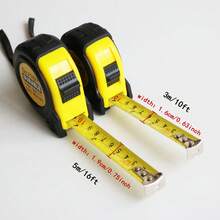 [Best Seller] 1pc Retractable Tape Measure 1M/3ft, 3M/10ft, 5M/16ft Dual Metric/Imperial Scale - Protective Leather Case, Durable & Easy To Read, Steel Blade, Lead-Free, Comfortable Grip, Suitable For Home, Workshop And DIY