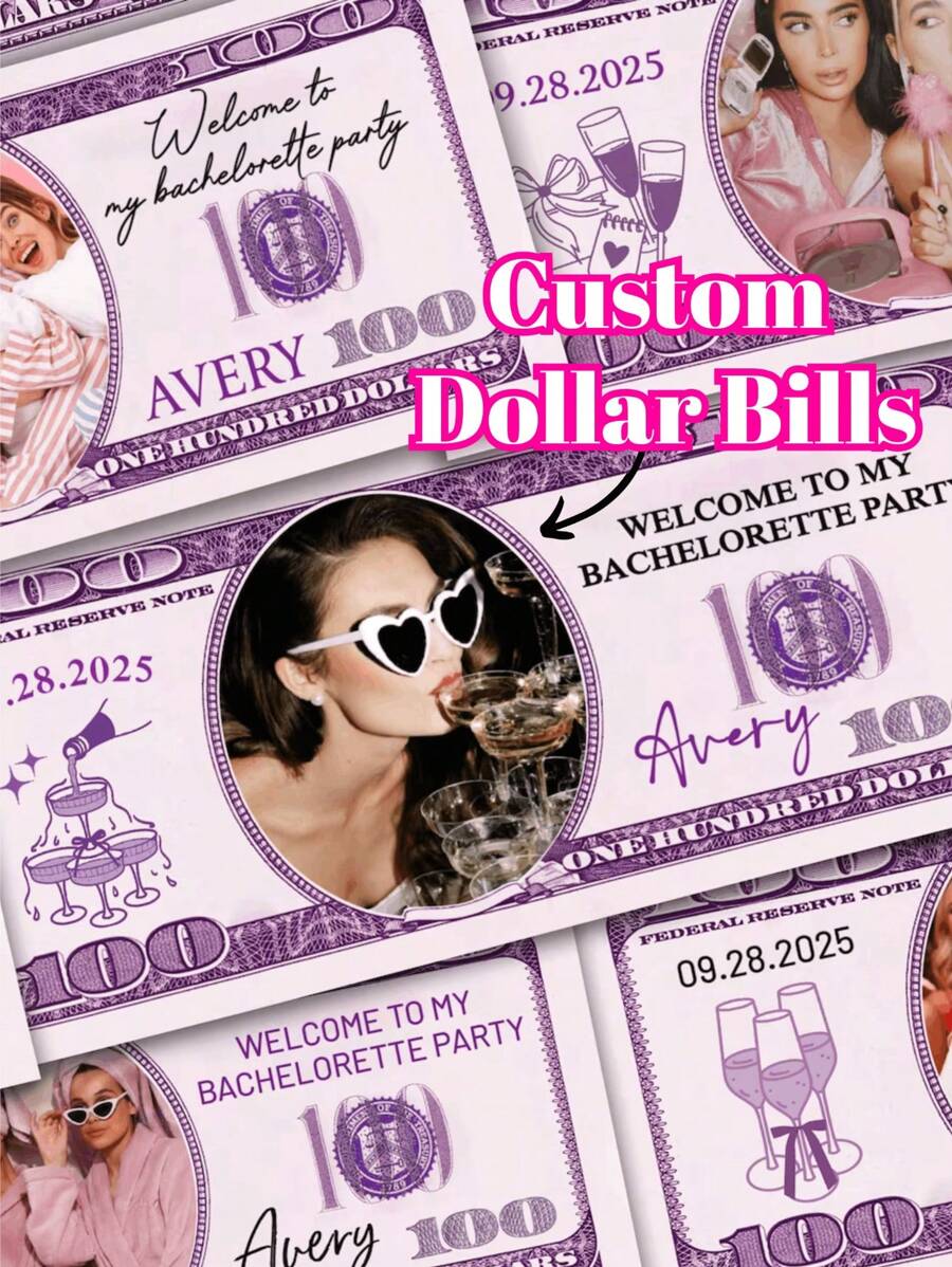 20/40/60/80/100 pièces, Faux billets pour anniversaire de mariage, billet de dollar de mariage personnalisé, votre visage sur l'argent, billet de 100 dollars personnalisé, argent de jeu pour fête de fiançailles, visage personnalisé sur un billet d'un dollar, faux billets avec photo, argent de jeu pour enterrement de vie de garçon, argent factice