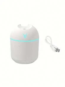 1pc USB Powered Aromatherapy Mist Humidifier With Colorful Lights, Refreshes Air, Nourishes Plants, And Soothes Environment With Cool Mist, Night Light And Quiet Operation, Perfect For Home, Office Or Bedroom Use - Humidifier - View 17