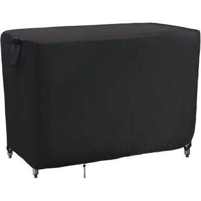Funda impermeable para mesa de exterior de 107 cm (42"), ideal para mesas de bar y muebles de patio (107 cm (largo) x 56 cm (ancho) x 89 cm (alto)
