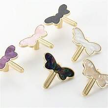 1 buc stil nordic aliaj de zinc desen animat libelulă albină mânere sertar dulap mânere mobilier cameră copii mânere comodă dulap ușă mânere mobilier mâner ușă hardware - Multicolor - Vizualizare 9