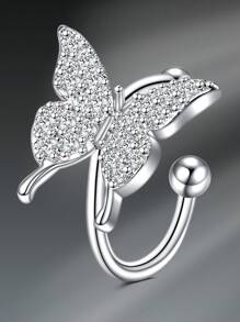 CIZME 1PC Silver Ear Cuff Earrings For Women,Ear Cuff Non Piercing Cartilage Clip Cuff Earrings Fake Earrings,Ear Cuffs For Women Non Piercing Silver Cuff Earrings, Clip On Cartilage Wrap Earring Adjustable Earrings Set, Hypoallergenic Fake Earrings,Clip On Cartilage Earrings For Sensitive Ears,Silver Ear Wrap Earrings For Helix Cartilage - Silver - View 29