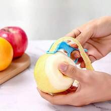 Fruit Peeler - Suitable For Outdoor, Kitchen, Orange, Apple, Kiwi, Pear, Various Fruits With Keyhole, Easy To Carry