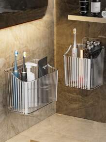 1 szt. Luksusowy uchwyt na szczoteczkę do zębów, Stojak na szczoteczki do zębów do łazienki, Pasta do zębów do łazienki, Płyn do mycia twarzy, Stojak na maszynki do golenia, Prezent z okazji Dnia Narodowego Arabii Saudyjskiej, Prezent świąteczny