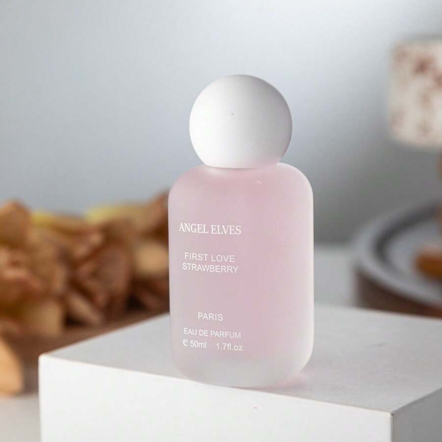 Angel Elves Perfume Fresh And Natural Lasting Freshness Spray Charming First Love Strawberry Ladies Date Eau De Toilette - 紅色 - 查看 1