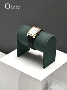 Oirlv 1PC Microfiber Watch Display Rack, Microfiber Watch Stand, Watch Holder, Bracelet, Anklet, Bead Necklace Display And Photography Prop Suitable For Men And Women Holiday Gifts, Jewelry Storage