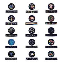 Crown Star Light Projection Lamp With Projection Films Rotating Atmosphere Night Light Stars Children Birthday Gift