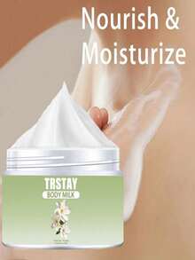 Deep Hydration Moisturizing Body Cream For Night Use Long Lasting Nourishment Soothes Stubborn Micro Particles For Smooth Elastic Skin Whitening Effect Enriched With Vitamin E - 彩色 - 查看 5