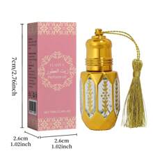 FLATPEA 1 Pc 10ml Arabian Essential Oil Roller Perfume, Suitable For Daily Use And Dates, Ideal Gift For Him/Her
