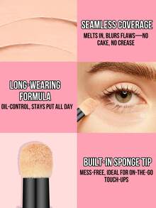 MISSLYN - 2件套粉底液和遮瑕膏套装，防水持久粉底液，均匀肤色，防水，持久，防晕染，质地柔滑，高遮瑕力，滋养肌肤，释放你的魅力！遮瑕膏，遮瑕液，液体遮瑕膏，均匀肤色 - #110+#09 - 查看 3