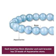 Vibe Green Jade Bracelet - Healing Wealth Bracelet - Jade Beaded Bracelet Women Men - Bring Good Luck Prosperity And Emotional Balance - Adjustable Size - 藍晶 - 查看 3