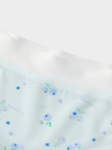 Balabala Girls Cotton Underwear 3 Packs Triangle Panties No Wedgie - Red and Yellow Tones - View 3